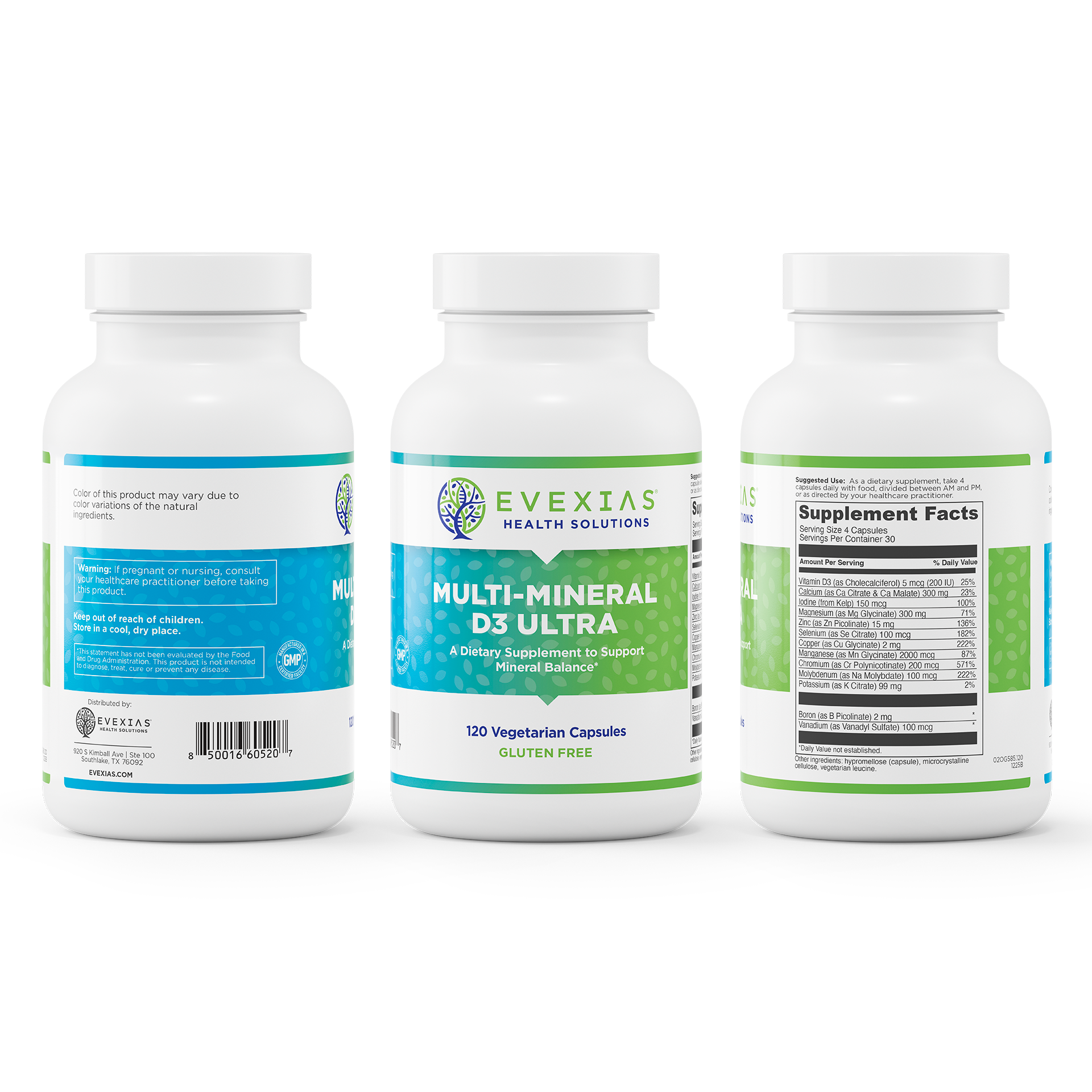 Multi-Mineral D3 Ultra 120 ct
